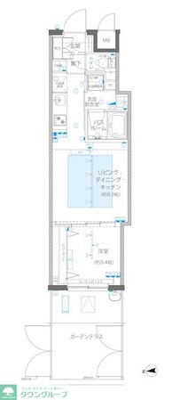 ZOOM信濃町の物件間取画像